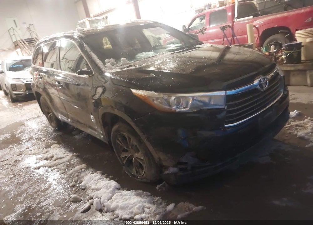 2016 TOYOTA HIGHLANDER XLE V6 VIN: 5TDJKRFH9GS241658