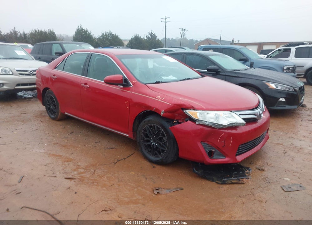 2012 TOYOTA CAMRY LE VIN: 4T1BF1FK4CU500595