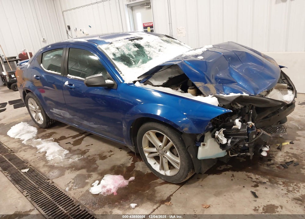2012 DODGE AVENGER SE VIN: 1C3CDZAG4CN315901
