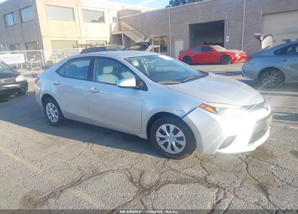 2014 TOYOTA COROLLA L VIN: 5YFBURHE9EP160408