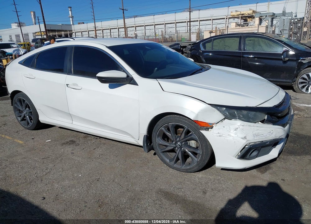 2019 HONDA CIVIC SPORT VIN: 19XFC2F81KE213155