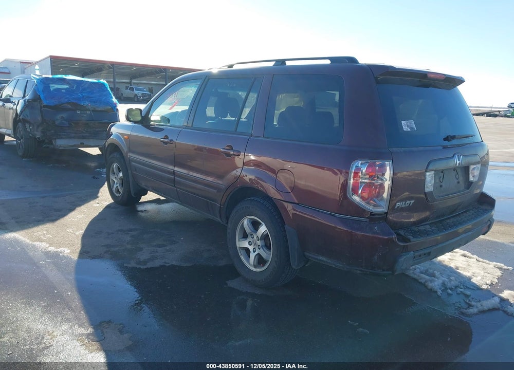 2008 HONDA PILOT EX-L VIN: 5FNYF28558B022165