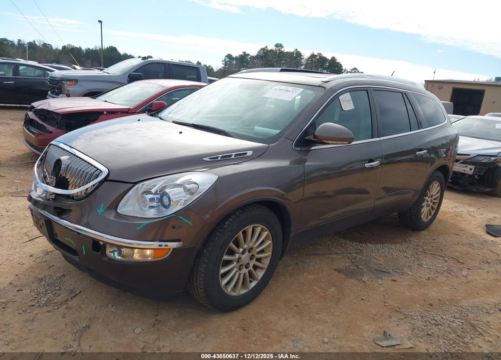 2012 BUICK ENCLAVE LEATHER VIN: 5GAKVCED9CJ160109
