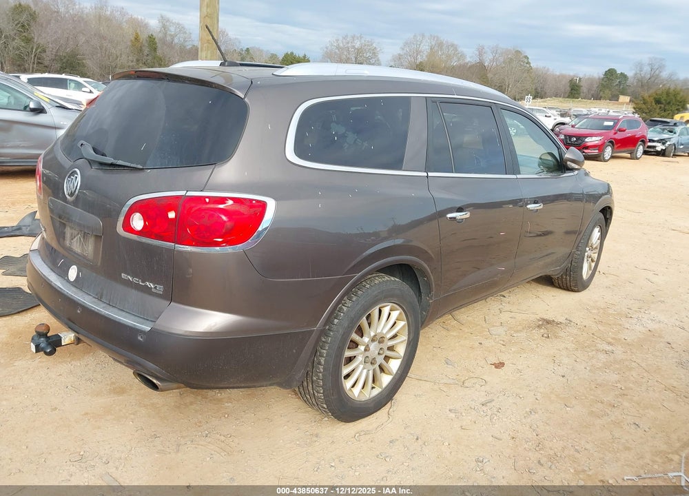2012 BUICK ENCLAVE LEATHER VIN: 5GAKVCED9CJ160109