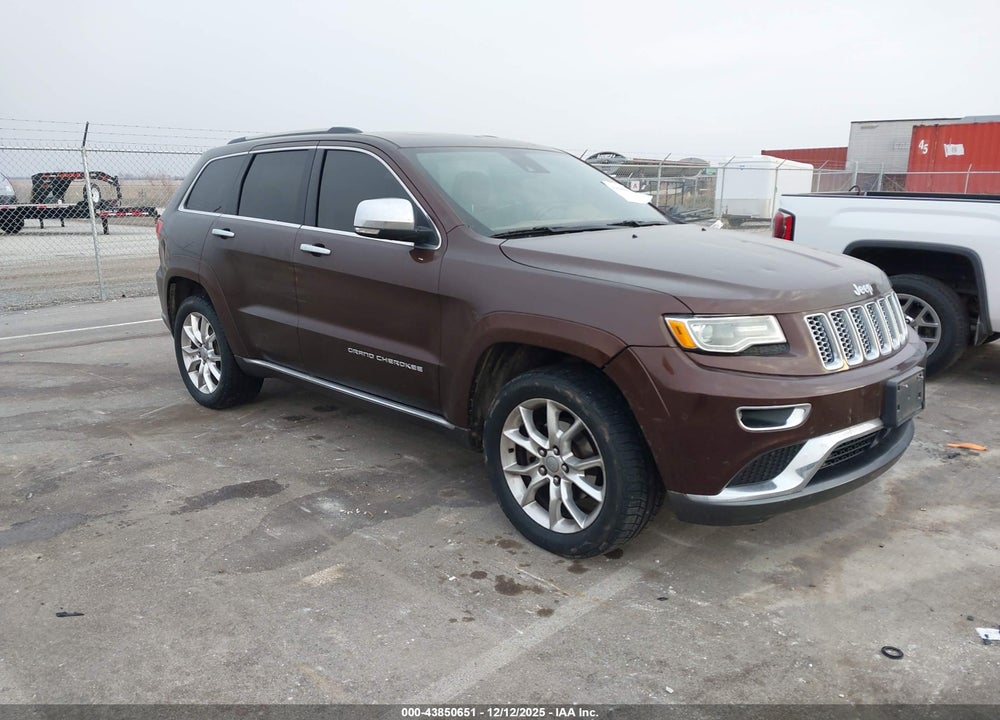 2015 JEEP GRAND CHEROKEE SUMMIT VIN: 1C4RJFJG4FC853267