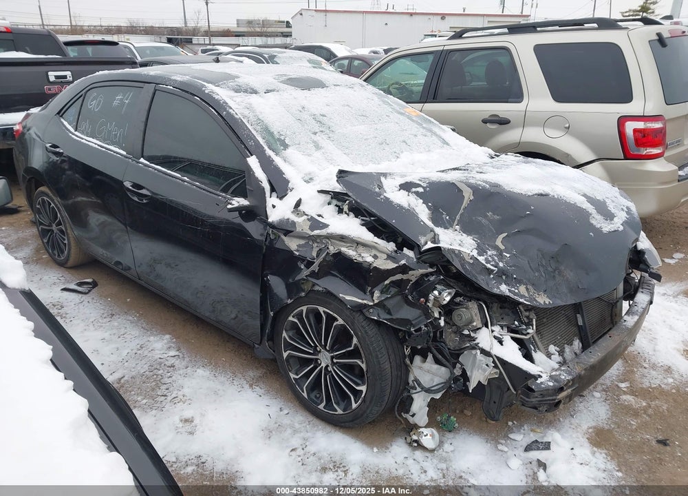 2016 TOYOTA COROLLA S PLUS VIN: 2T1BURHE6GC637119