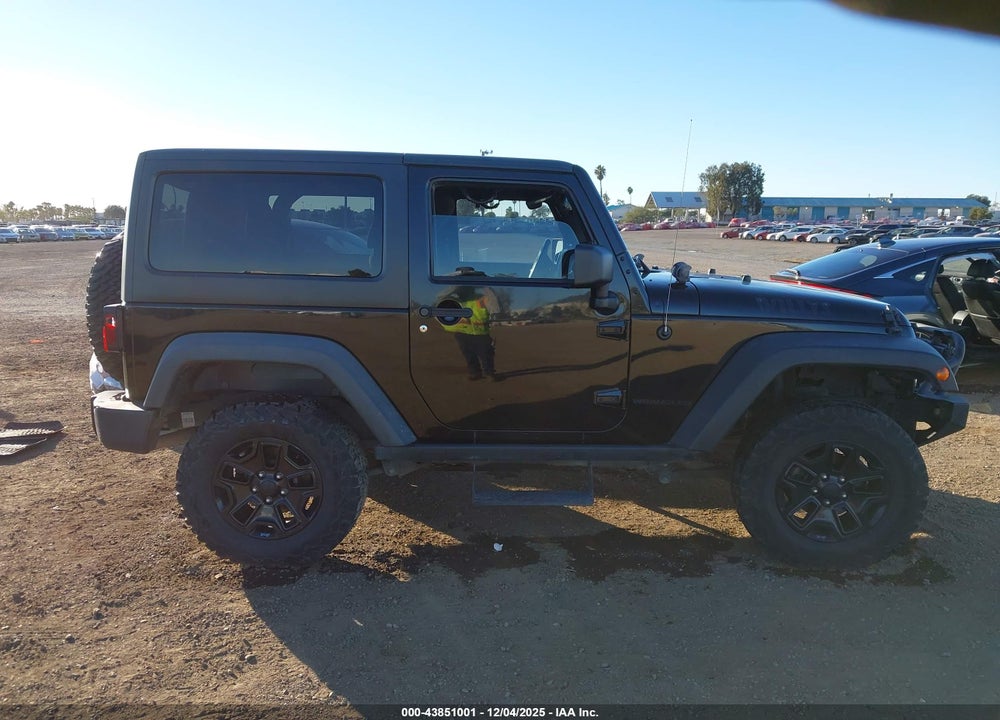 2014 JEEP WRANGLER WILLYS WHEELER VIN: 1C4AJWAG3EL253349