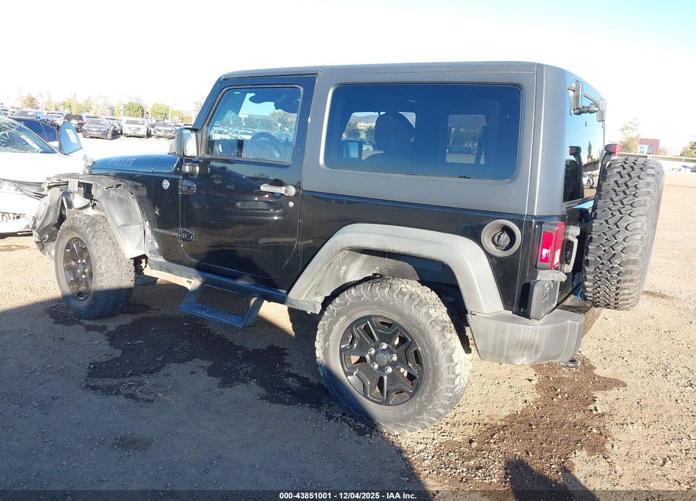 2014 JEEP WRANGLER WILLYS WHEELER VIN: 1C4AJWAG3EL253349