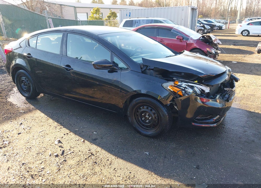 2016 KIA FORTE LX VIN: KNAFK4A67G5496777