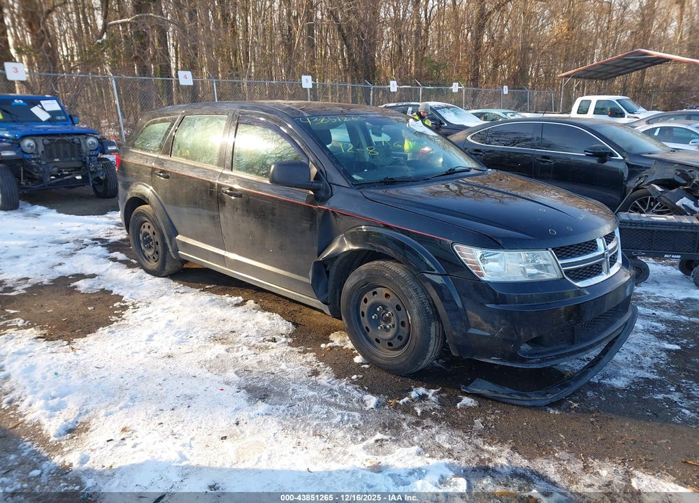2014 DODGE JOURNEY AMERICAN VALUE PKG VIN: 3C4PDCAB1ET258896