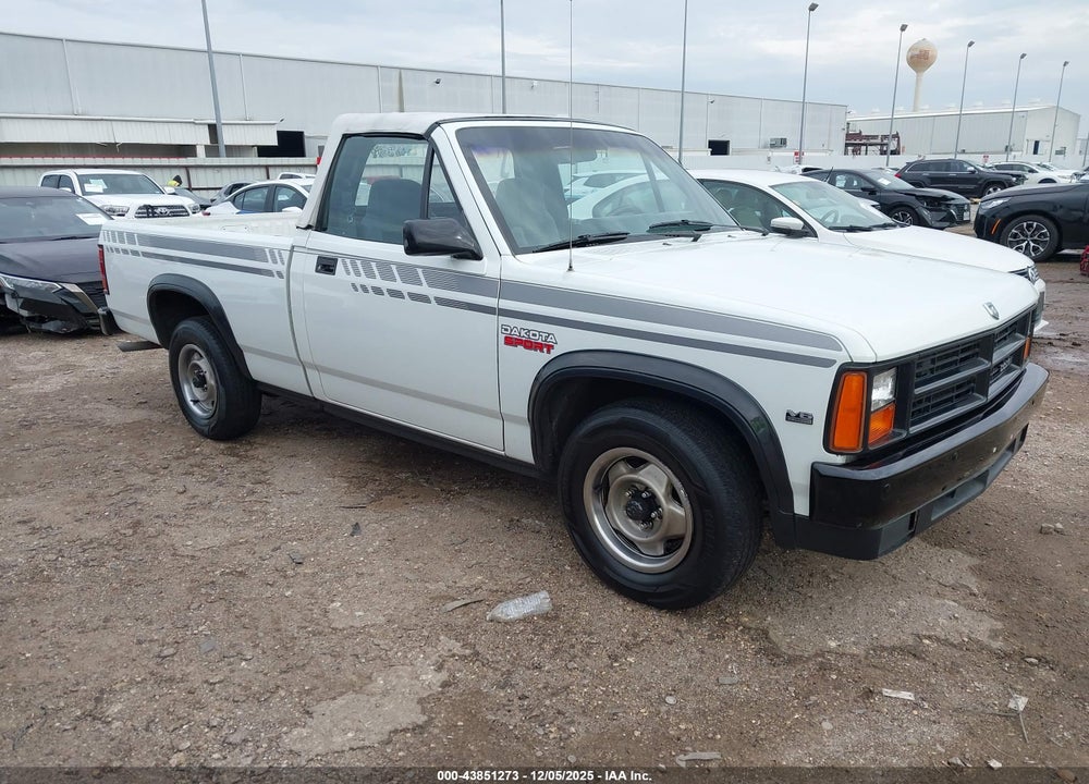 1990 DODGE DAKOTA SPORT VIN: 1B7FL69X3LS606132