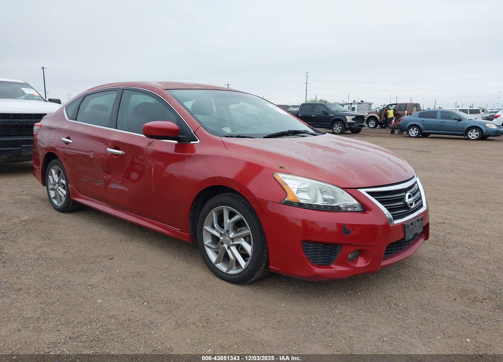 2014 NISSAN SENTRA SR VIN: 3N1AB7AP6EY326307