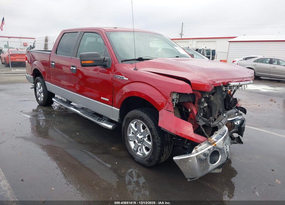 2013 FORD F-150 XLT VIN: 1FTFW1CT8DFB16781