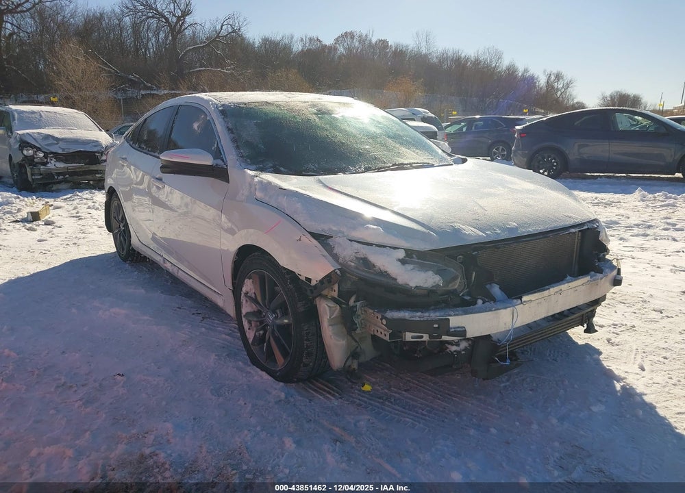 2019 HONDA CIVIC EX VIN: JHMFC1F30KX001506