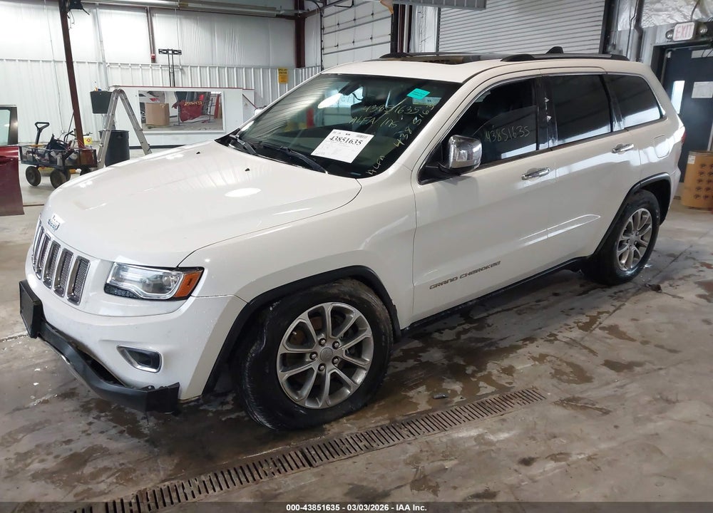 2014 JEEP GRAND CHEROKEE LIMITED VIN: 1C4RJEBG6EC432982