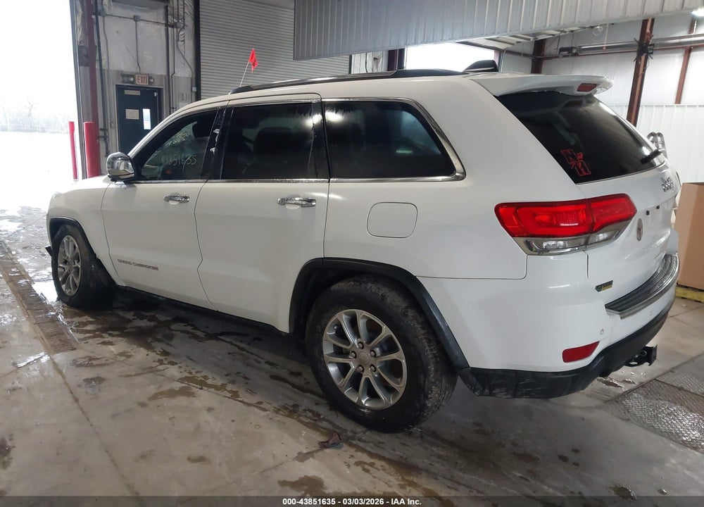 2014 JEEP GRAND CHEROKEE LIMITED VIN: 1C4RJEBG6EC432982