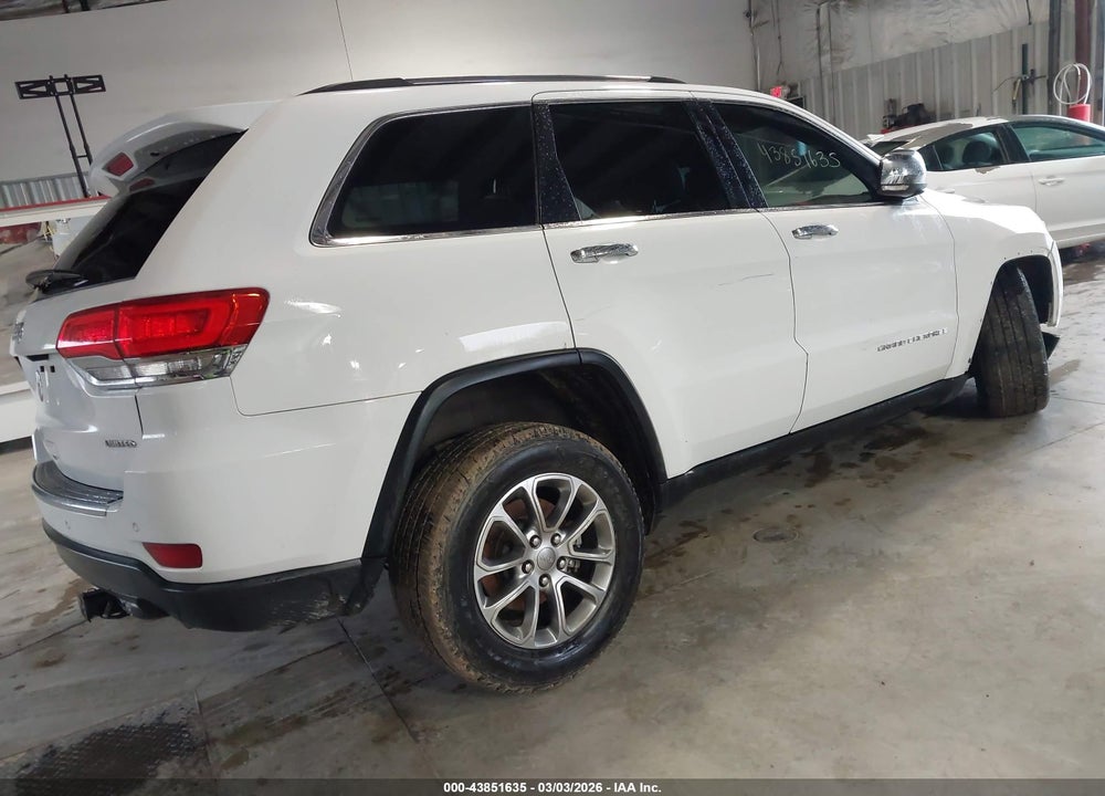 2014 JEEP GRAND CHEROKEE LIMITED VIN: 1C4RJEBG6EC432982