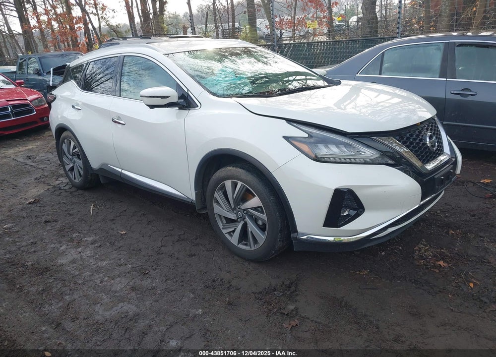 2019 NISSAN MURANO SL VIN: 5N1AZ2MS9KN158257