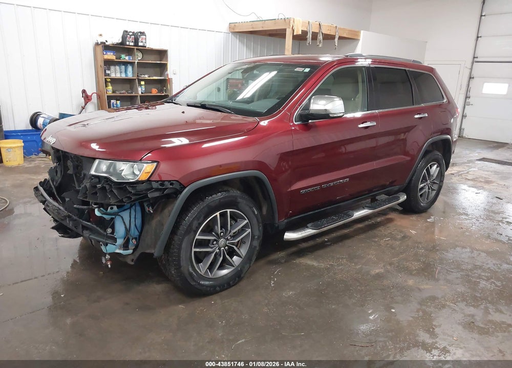 2017 JEEP GRAND CHEROKEE LIMITED 4X4 VIN: 1C4RJFBG9HC814837