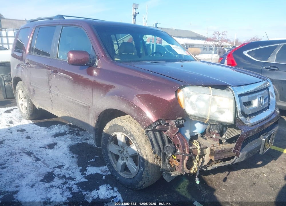 2009 HONDA PILOT EX-L VIN: 5FNYF48569B027209