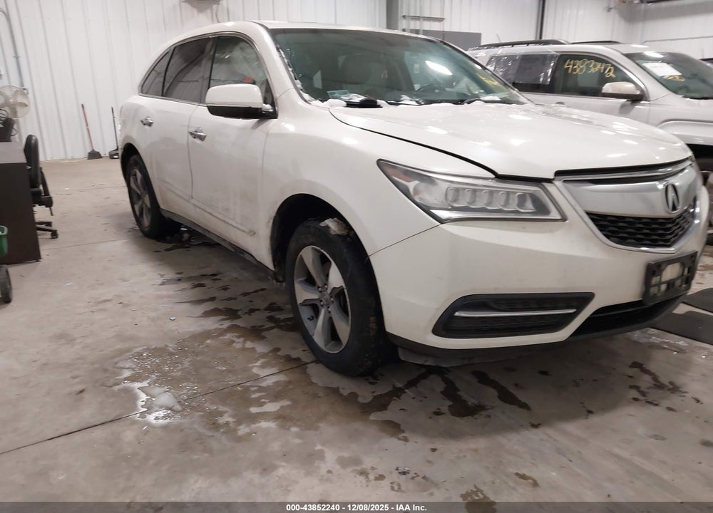 2014 ACURA MDX VIN: 5FRYD4H28EB015163