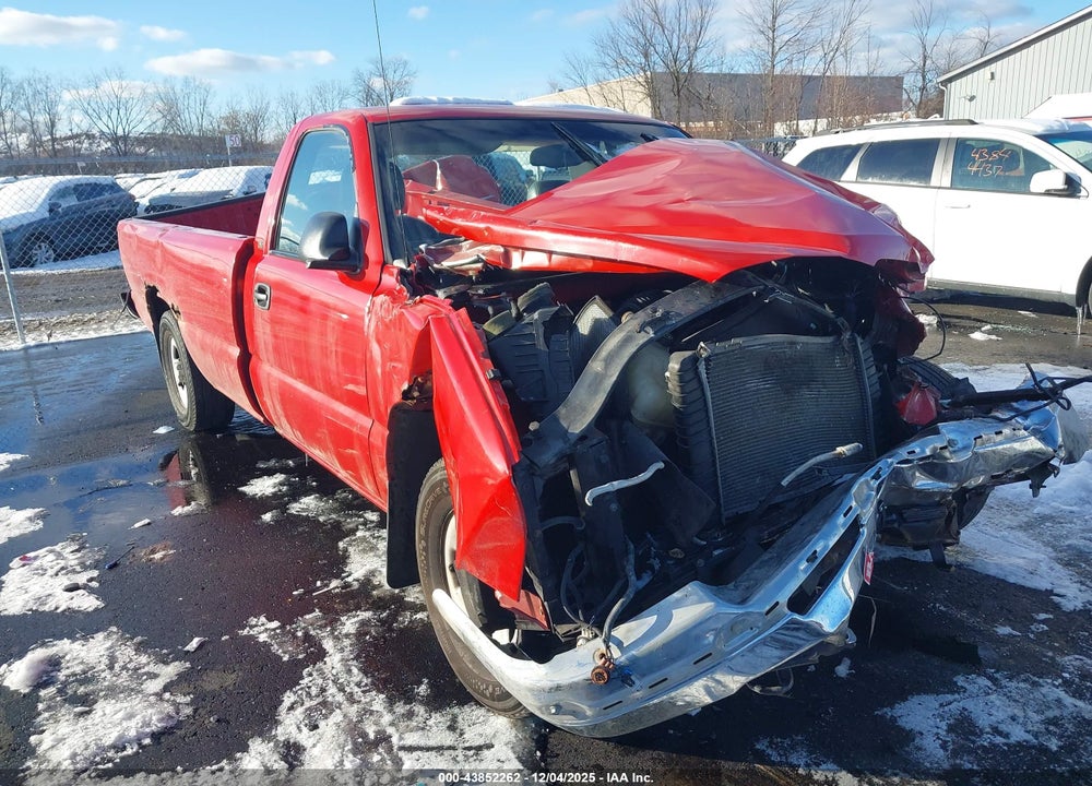 2003 CHEVROLET SILVERADO 1500 WORK TRUCK VIN: 1GCEC14X03Z272400