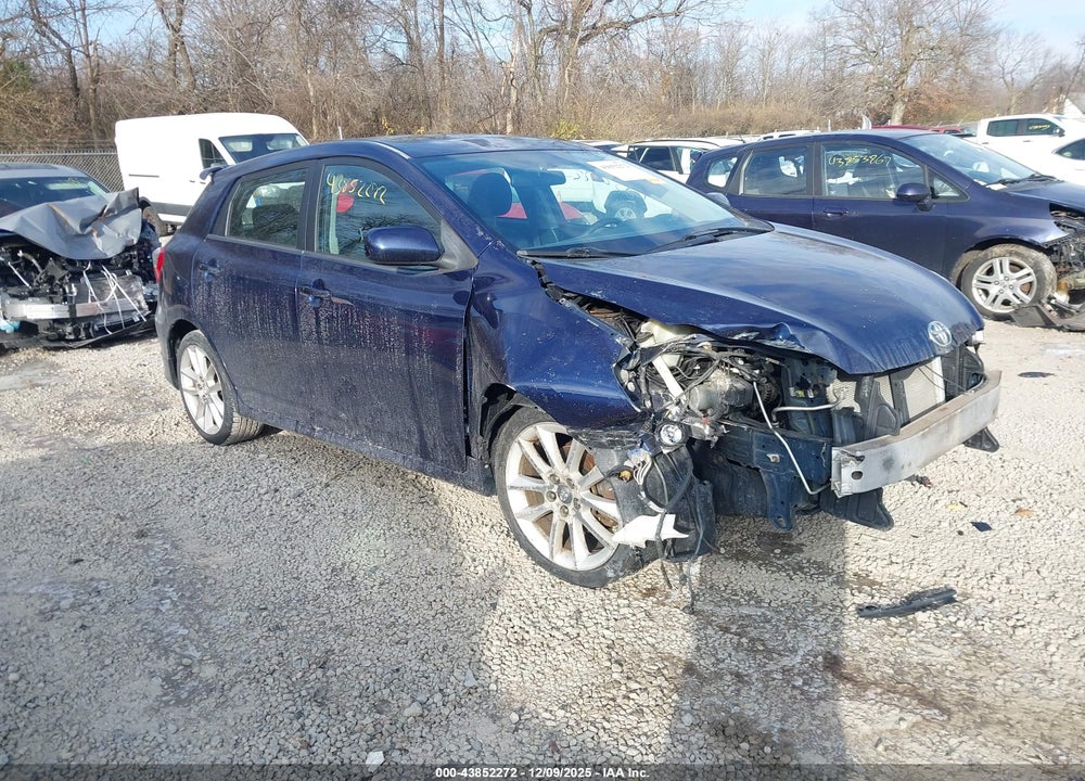 2009 TOYOTA MATRIX XRS VIN: 2T1GE40E79C002737