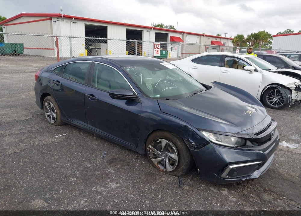2020 HONDA CIVIC LX VIN: 19XFC2F66LE015977