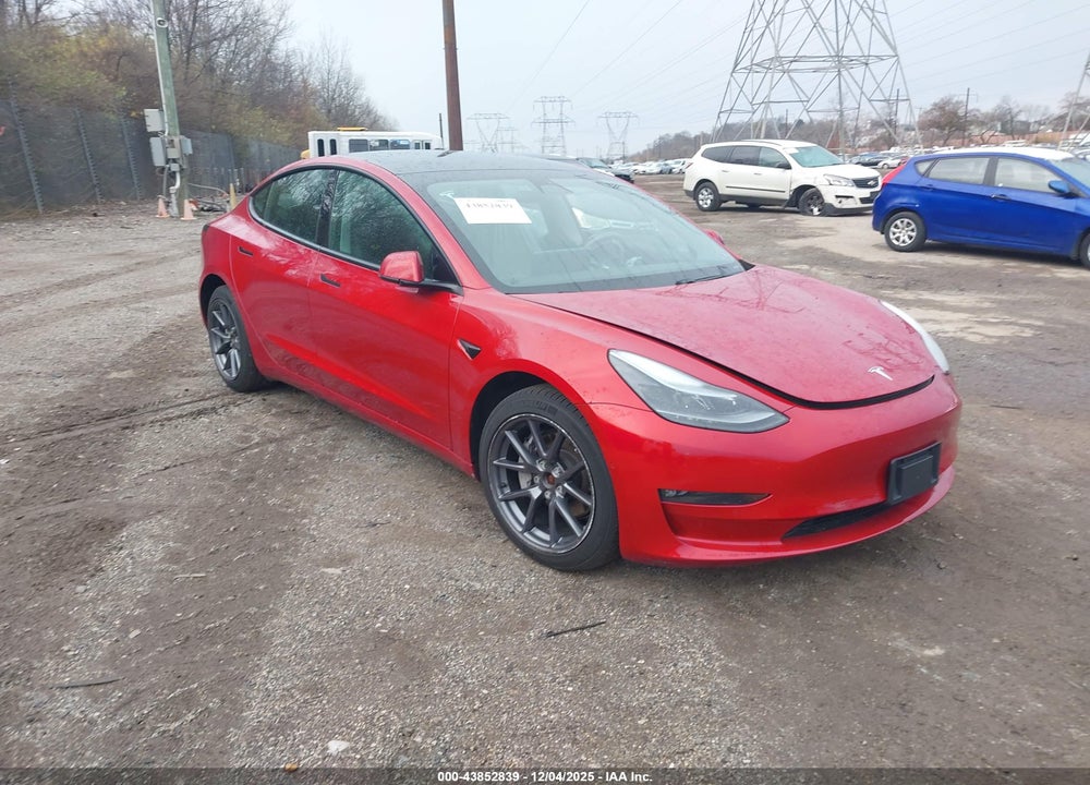 2021 TESLA MODEL 3 LONG RANGE DUAL MOTOR ALL-WHEEL DRIVE VIN: 5YJ3E1EB5MF901791