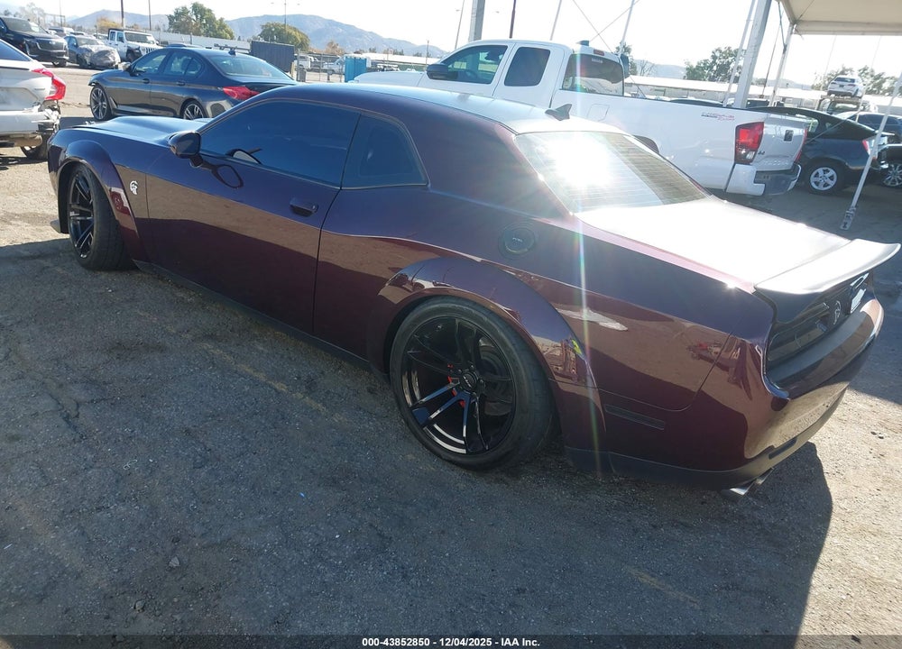 2018 DODGE CHALLENGER SRT HELLCAT WIDEBODY VIN: 2C3CDZC95JH138201