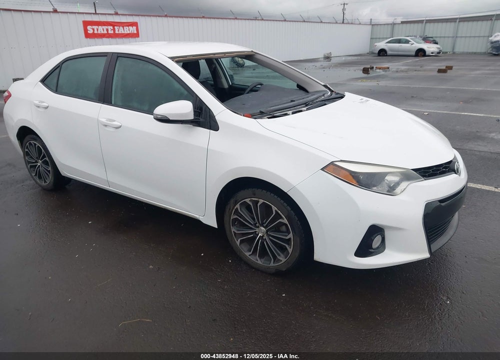 2015 TOYOTA COROLLA S PLUS VIN: 5YFBURHE3FP255709