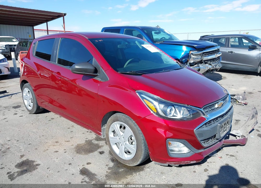 2022 CHEVROLET SPARK FWD LS AUTOMATIC VIN: KL8CB6SA4NC033971