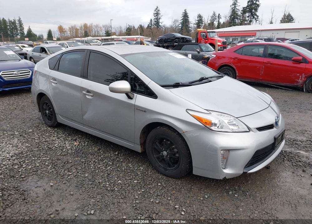 2012 TOYOTA PRIUS THREE VIN: JTDKN3DU1C0333689