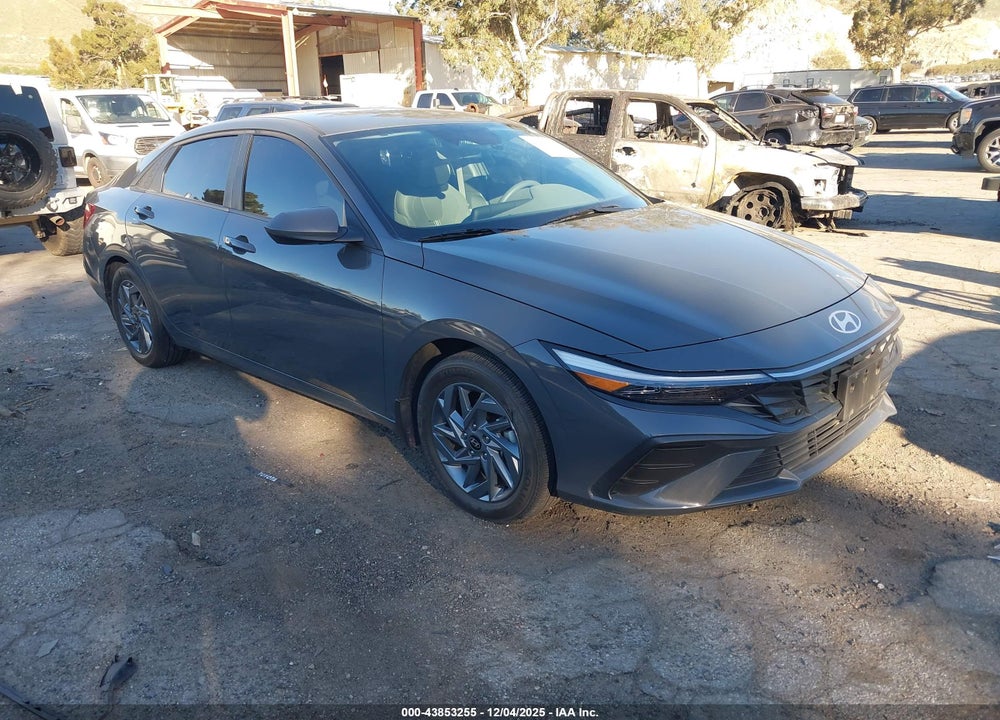 2024 HYUNDAI ELANTRA HYBRID BLUE VIN: KMHLM4DJ7RU107964