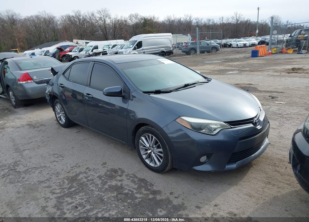 2014 TOYOTA COROLLA LE PREMIUM VIN: 2T1BURHE1EC157633