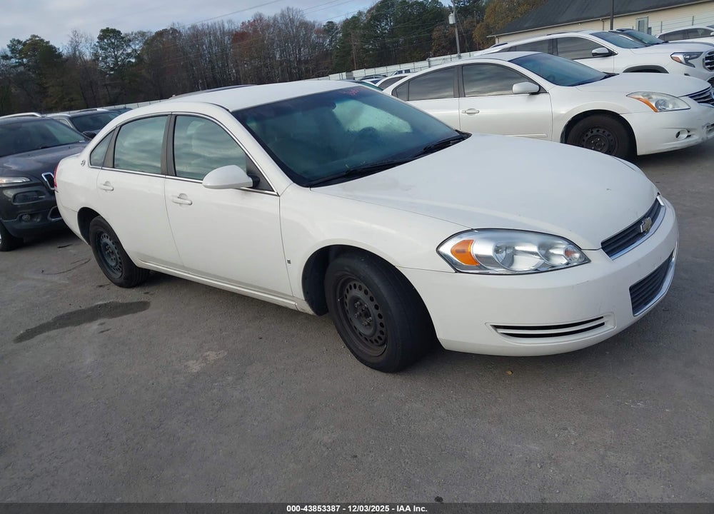 2008 CHEVROLET IMPALA LS VIN: 2G1WB58K481265858