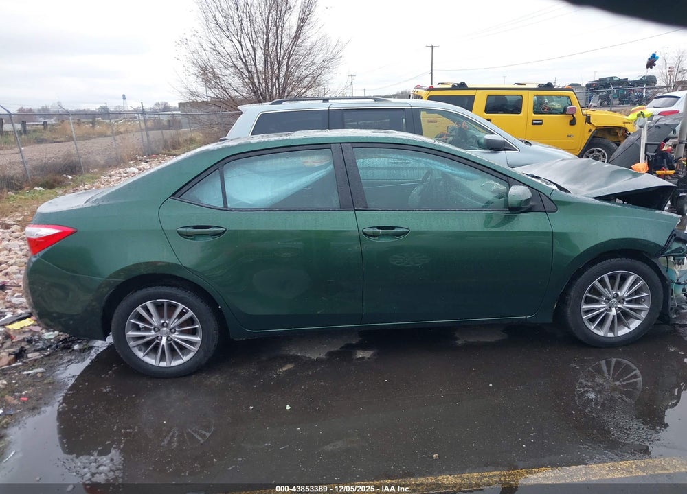 2014 TOYOTA COROLLA LE PREMIUM VIN: 2T1BURHE2EC172237