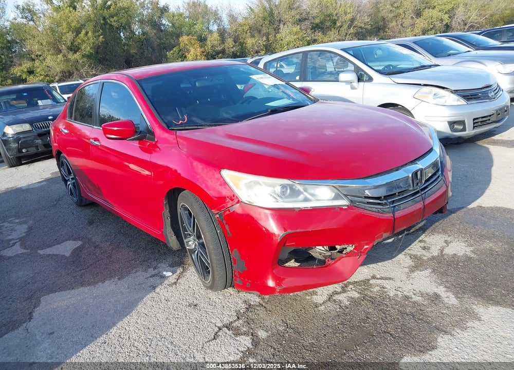 2016 HONDA ACCORD SPORT VIN: 1HGCR2F58GA210756