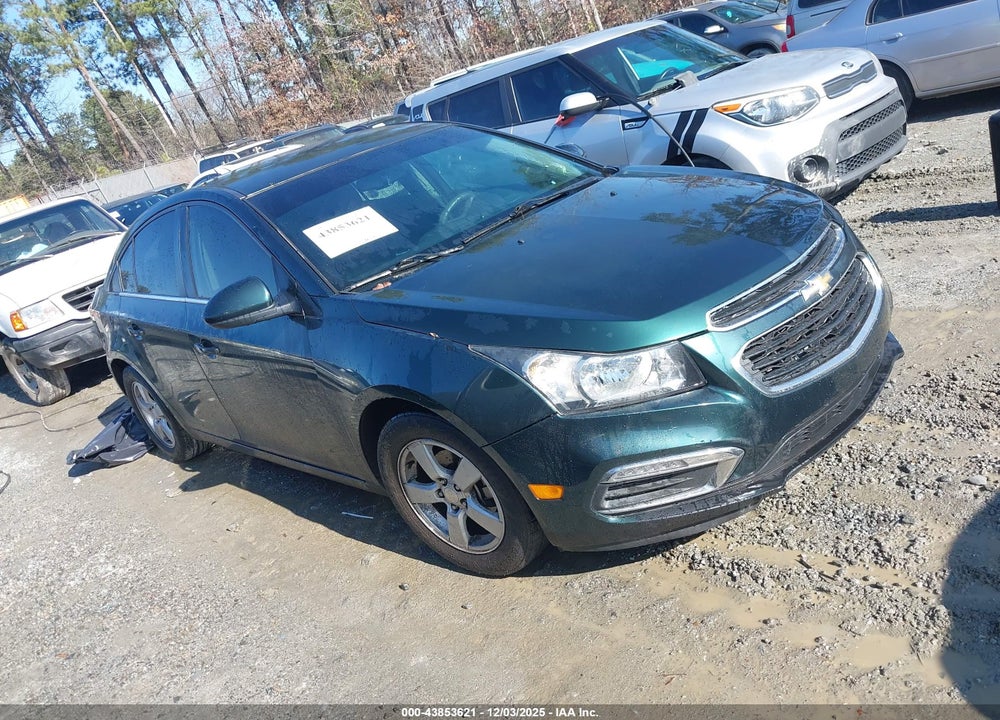 2015 CHEVROLET CRUZE 1LT AUTO VIN: 1G1PC5SB8F7207911