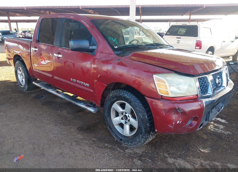 2006 NISSAN TITAN SE VIN: 1N6AA07A46N536829