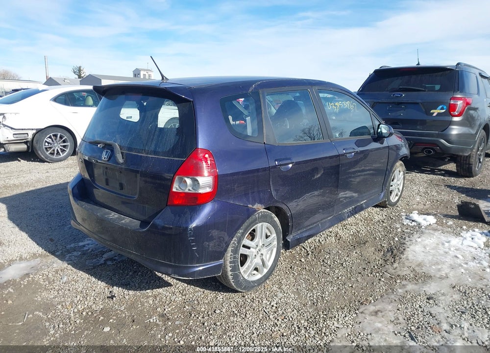 2008 HONDA FIT SPORT VIN: JHMGD386X8S055745