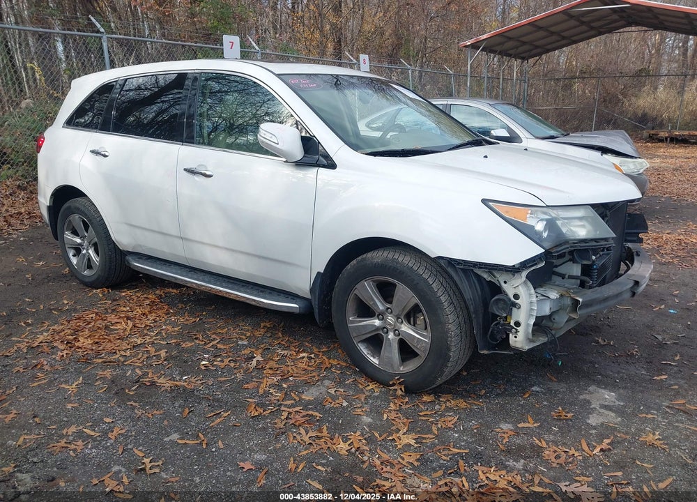 2012 ACURA MDX TECHNOLOGY PACKAGE VIN: 2HNYD2H3XCH510691