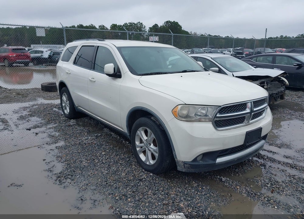 2012 DODGE DURANGO CREW VIN: 1C4RDHDG8CC116941