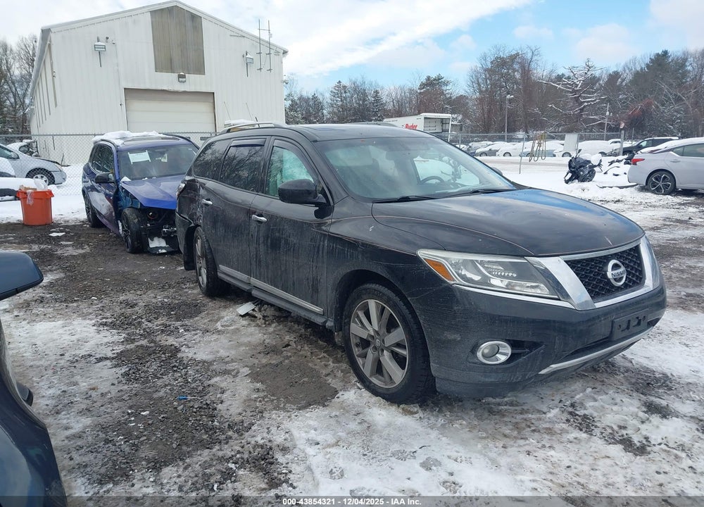 2014 NISSAN PATHFINDER PLATINUM VIN: 5N1AR2MM5EC730510
