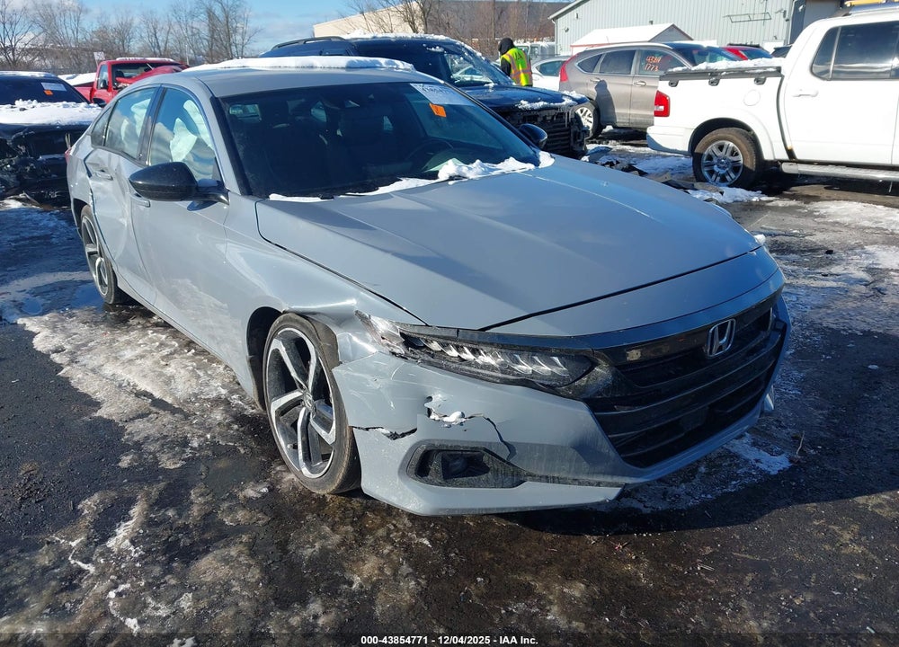 2022 HONDA ACCORD SPORT VIN: 1HGCV1F36NA112665