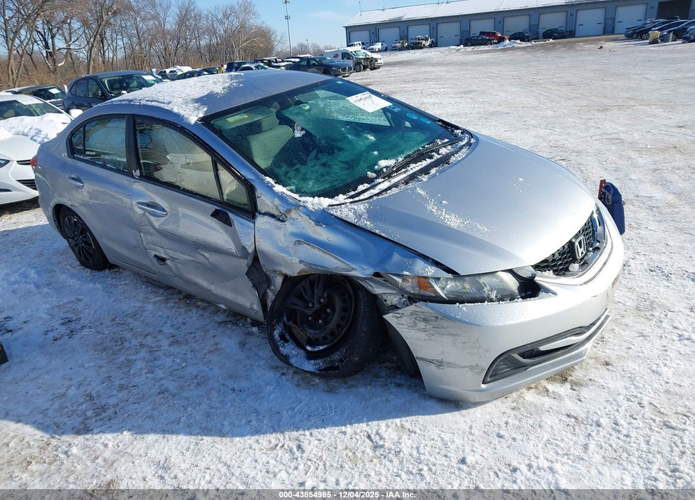 2014 HONDA CIVIC LX VIN: 19XFB2F52EE058967