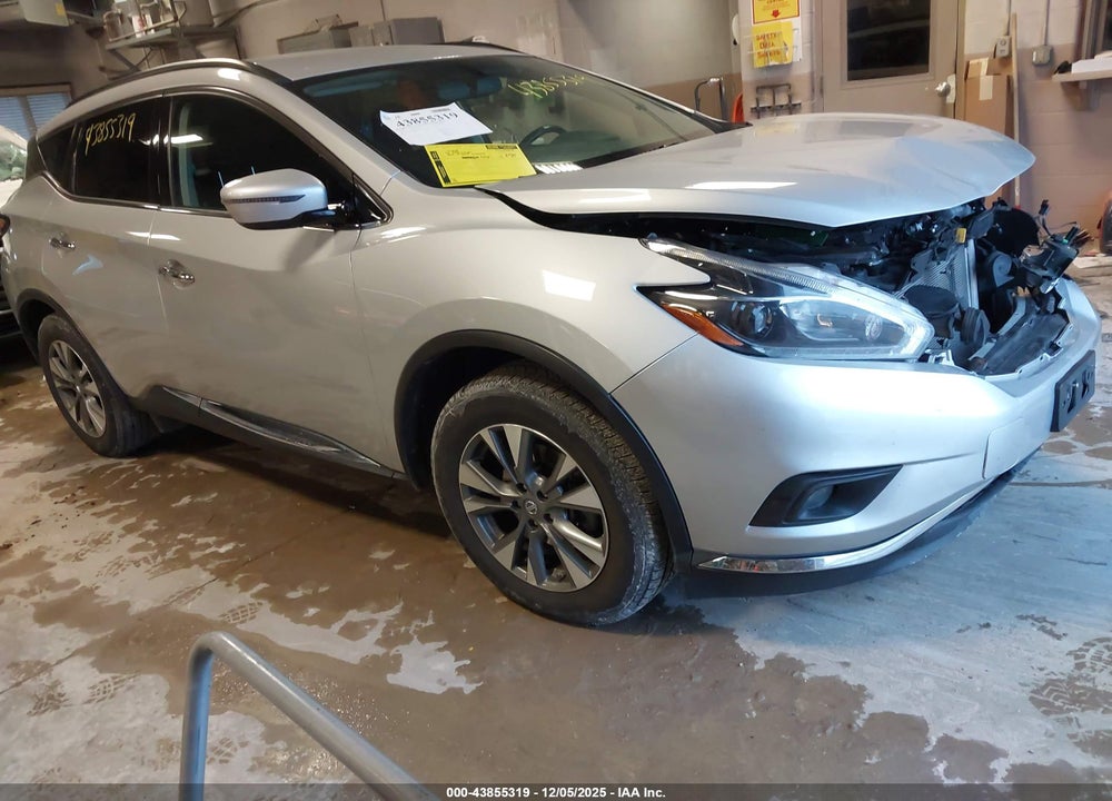 2018 NISSAN MURANO SV VIN: 5N1AZ2MH0JN126462