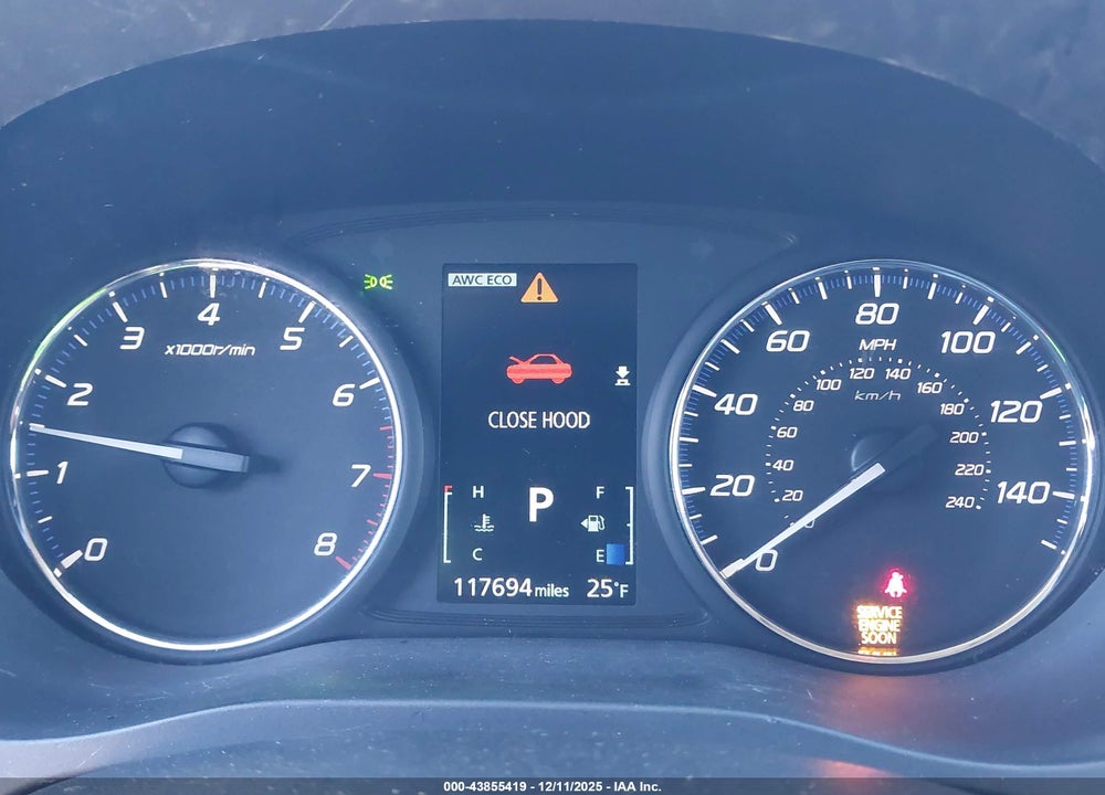 2019 MITSUBISHI OUTLANDER SE VIN: JA4AZ3A3XKZ043919