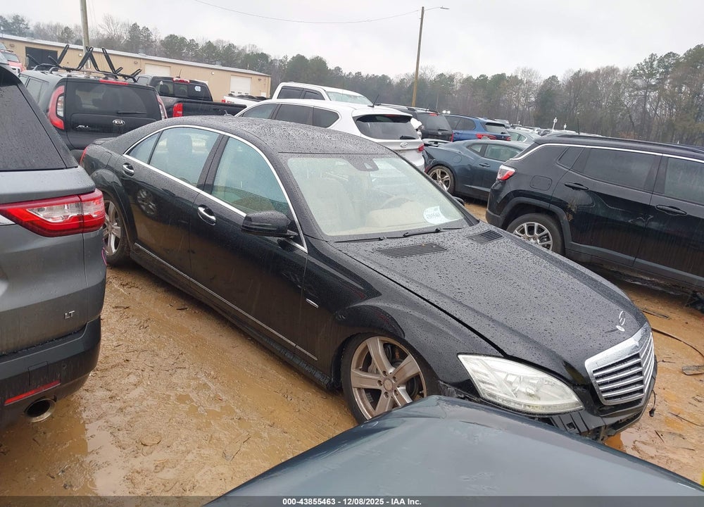 2012 MERCEDES-BENZ S 550 VIN: WDDNG7DB1CA435507