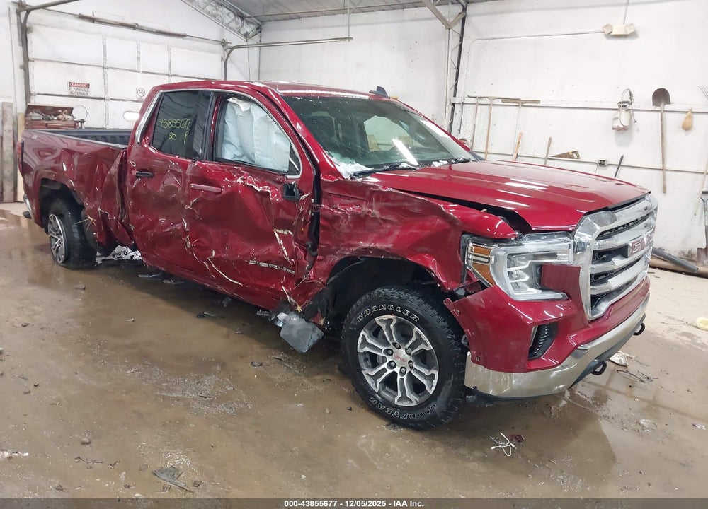 2020 GMC SIERRA 1500 4WD  STANDARD BOX SLE VIN: 1GTR9BED8LZ317660